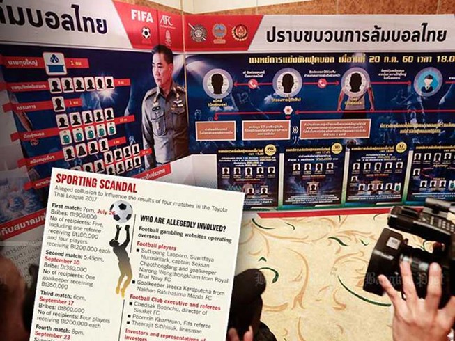Bắt nóng dàn xếp tỉ số ở Thai-League bằng cách nào?