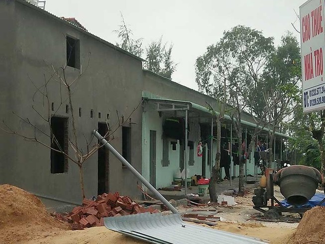 Ào ạt xây dựng không phép ở vùng dự án