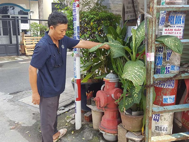 Cấp nước ‘bó tay’vì dân không cho đào đường