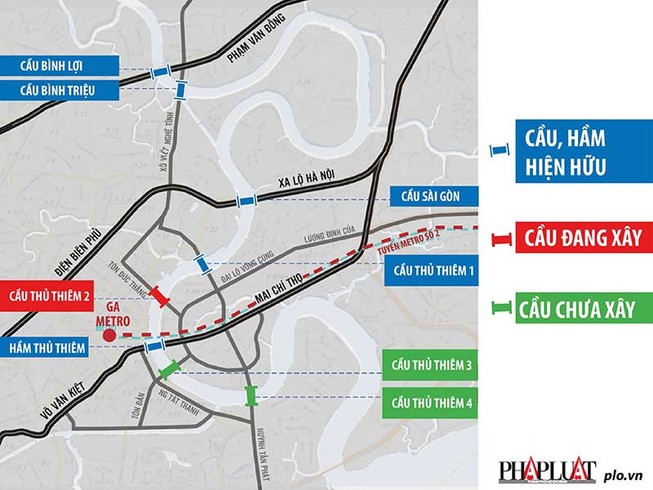 Dân khu Đông TP.HCM mệt mỏi chờ các cầu Thủ Thiêm