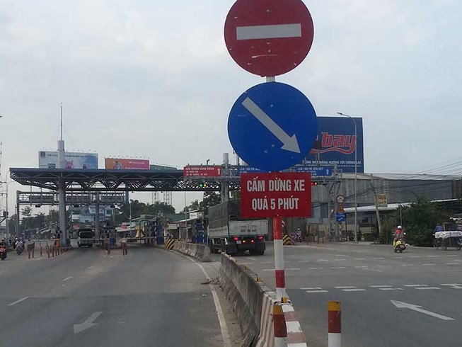 BOT: Chưa có trường hợp dừng xe quá 5 phút