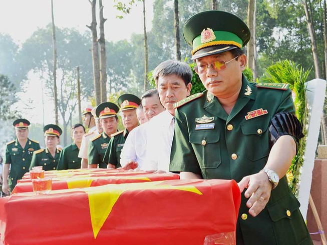 Truy điệu 6 liệt sĩ hy sinh trong Mậu Thân 1968