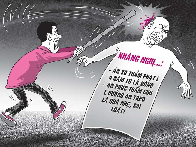‘Tuýt còi’ tòa xử án treo sai luật
