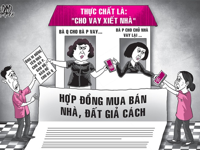 Tòa tìm sơ hở ‘phá’ hợp đồng vay biến tướng
