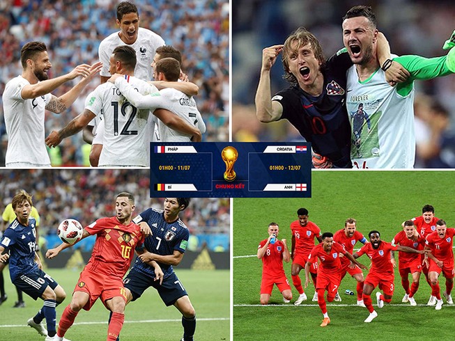 Bán kết World Cup 2018: Nội chiến châu Âu