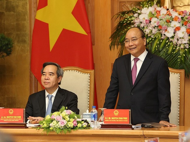 Thủ tướng gặp mặt chuyên gia, doanh nghiệp tại Diễn đàn 4.0