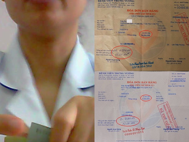 BV Trưng Vương nghi thu tiền nhưng bỏ ngoài sổ sách