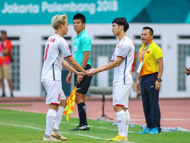 Những lần thay người hoàn hảo của Olympic Việt Nam