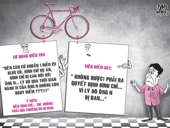 Nhờ bị bắt mới được giải oan