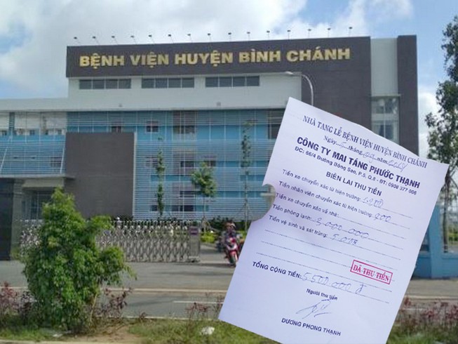 Nhà xác bệnh viện thu tiền cao ngất