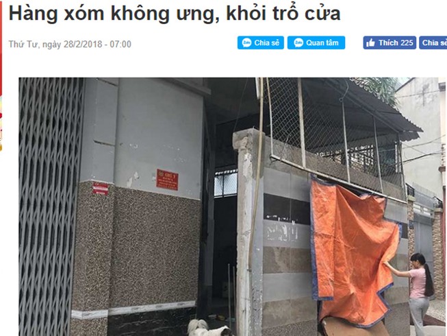 Gỡ vướng cho người dân khi trổ cửa