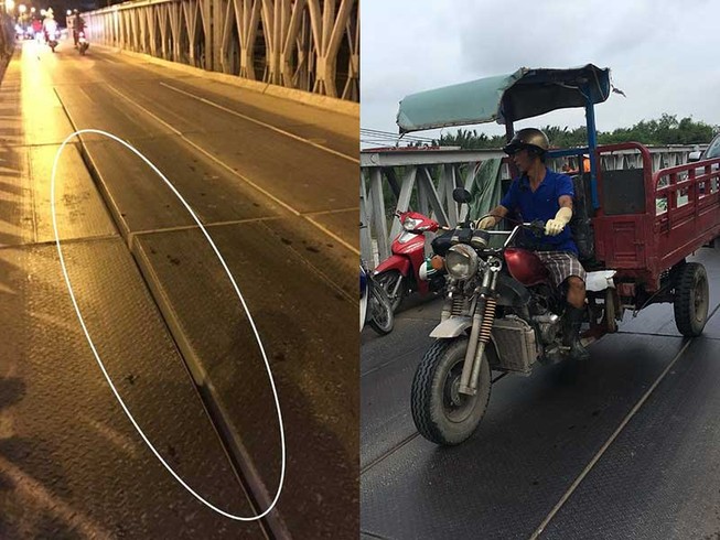 Cầu Tăng Long đã an toàn sau khi được sửa