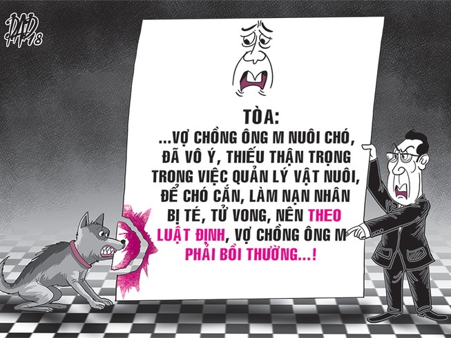 Chó cắn làm chết người, chủ phải đền hơn 170 triệu
