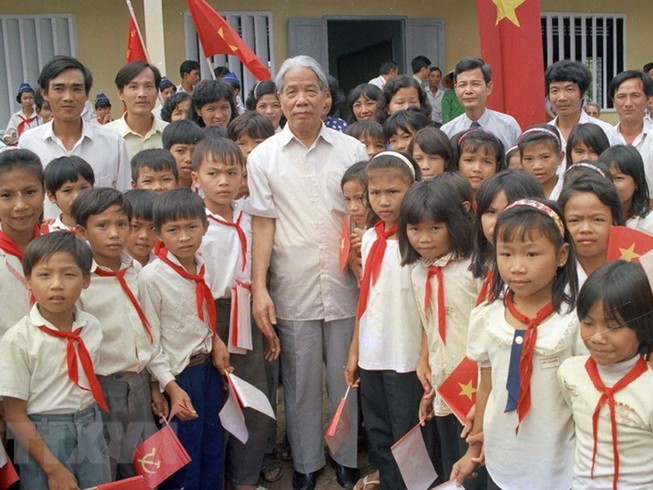 Bác Đỗ Mười trong lòng dân Đông Mỹ