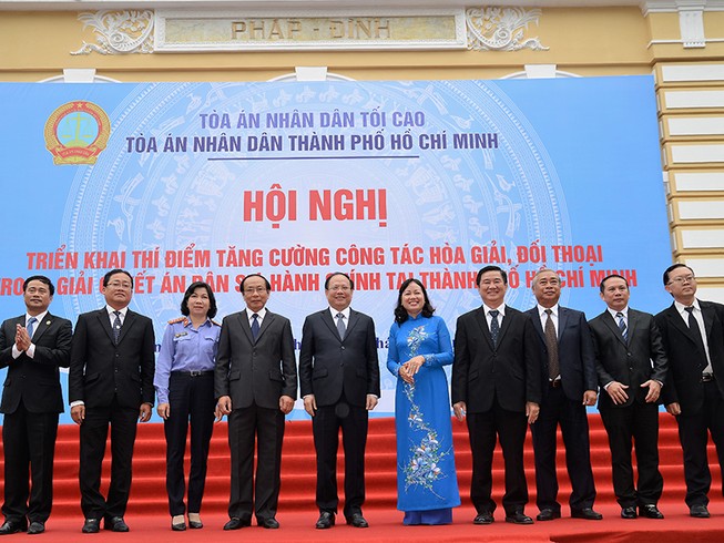 TP.HCM thí điểm 10 trung tâm hòa giải tại tòa
