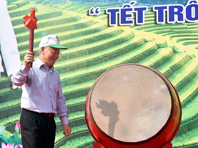 Tổng Bí thư, Chủ tịch nước phát động Tết trồng cây