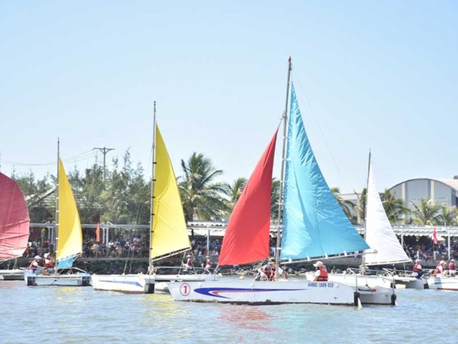 Bà Rịa-Vũng Tàu khai mạc giải đua thuyền buồm 2019