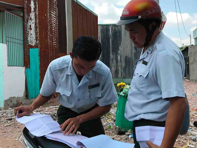 Nghi chung chi cả trăm triệu xây nhà lụi ở Bình Chánh