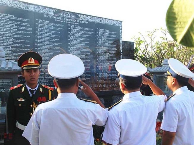 31 năm sự kiện Gạc Ma: Mãi không quên!