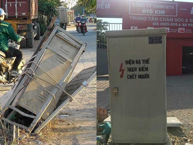 Tủ điện ‘nguy hiểm chết người’ đã được thay thế