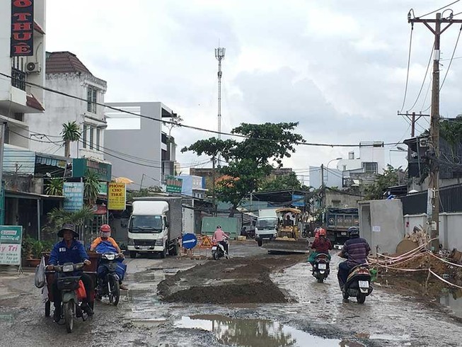 Vẫn chưa thể hoàn thành đường Cao Lỗ, quận 8