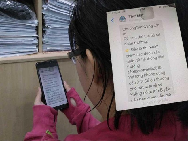 Mất 50 triệu vì... trúng thưởng trên Facebook