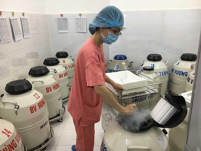 Bệnh viện lúng túng trữ ‘mầm sống’ không người nhận
