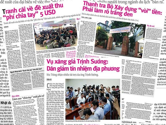 Thanh tra mà đi vòi tiền thì thanh tra cái gì