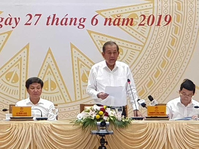 Phó thủ tướng: Triệt ngay nạn vòi vĩnh, chung chi