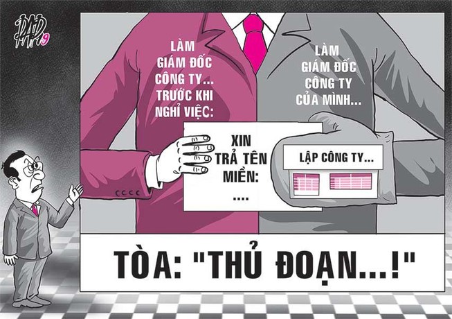 Rắc rối vụ tên miền 2 công ty du lịch
