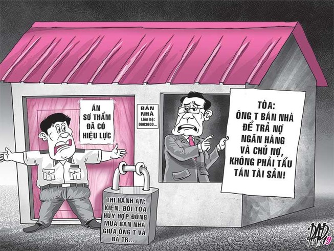Chi cục Thi hành án thua kiện do nhầm lẫn tẩu tán tài sản