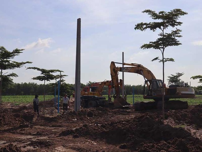 Mạnh tay cưỡng chế đất phân lô trái phép