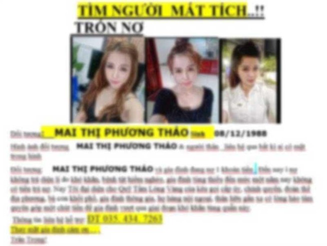 Bêu xấu hình ảnh ‘con nợ’ lên Facebook, được không?