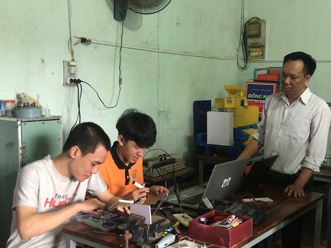 Người thầy giúp học trò ‘gặt’ nhiều giải thưởng