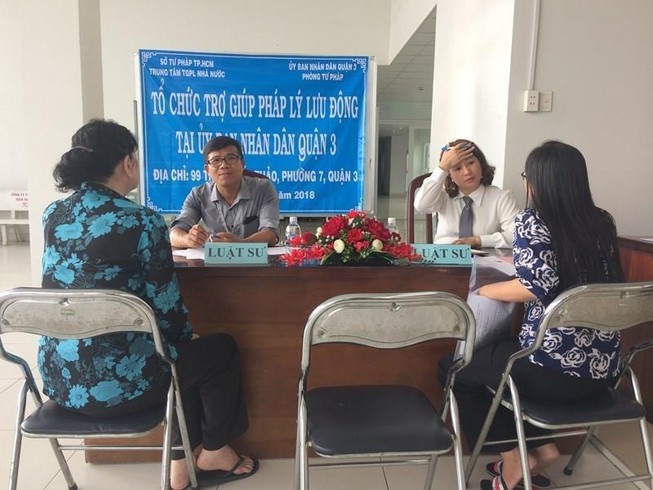 Trung tâm Trợ giúp pháp lý TP.HCM tuyển dụng viên chức