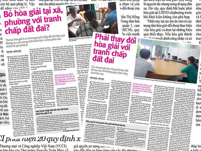 Người trong cuộc nói về hòa giải tranh chấp đất đai
