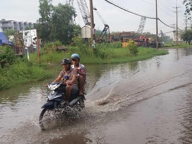 Báo động sụt lún đang tăng nhanh ở TP.HCM