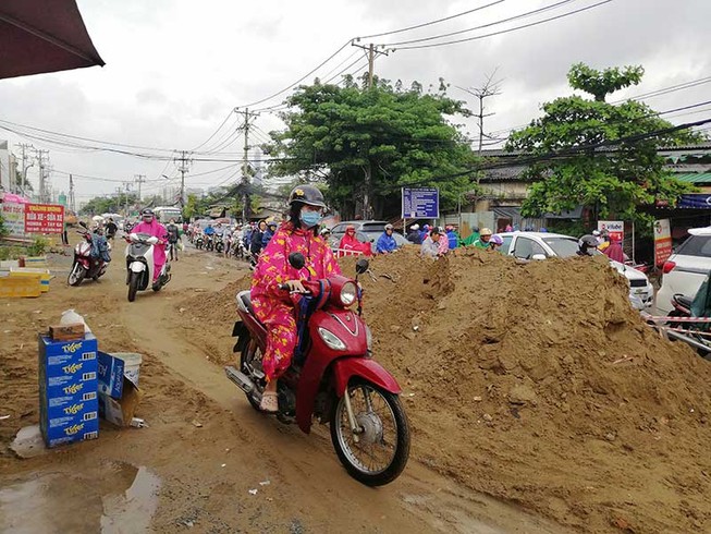 Ì ạch mở rộng đường Lương Định Của, quận 2