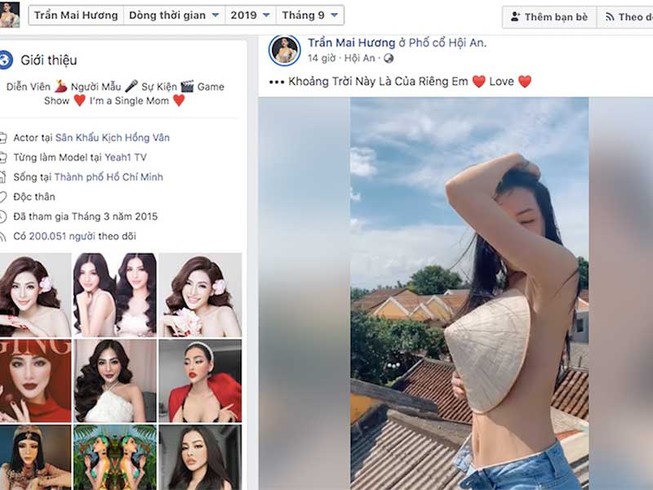 Bất bình với cô gái khỏa thân trên nóc phố cổ Hội An