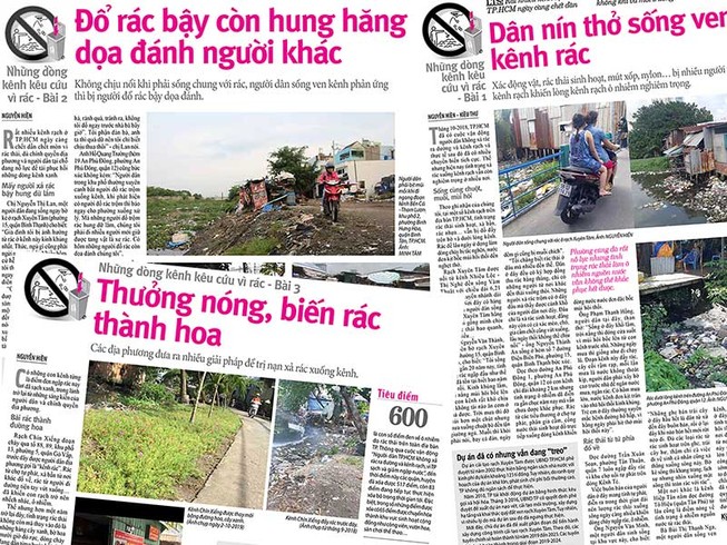 Người dân mong gắn camera, xử phạt người xả rác
