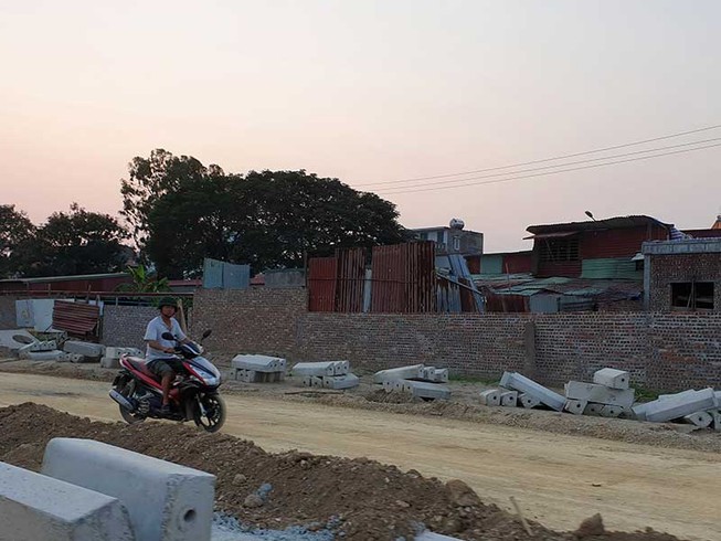 Giang hồ Hải Phòng đi chiếm đất công xây nhà