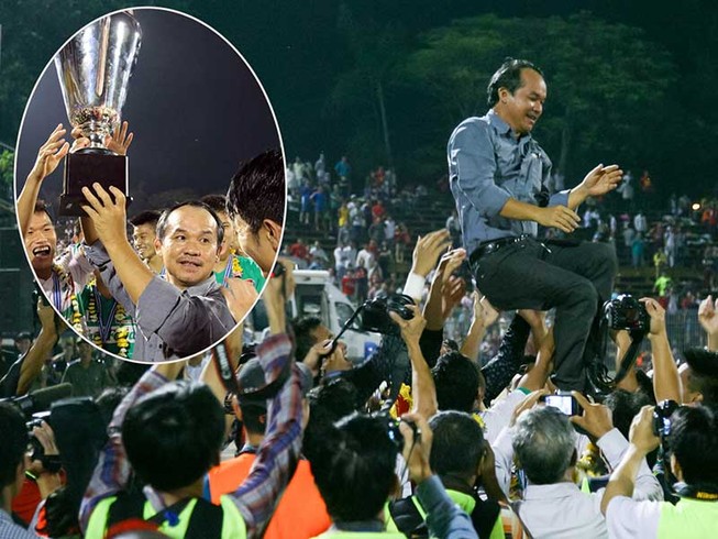Bầu Đức và tuổi thanh xuân lo trụ hạng