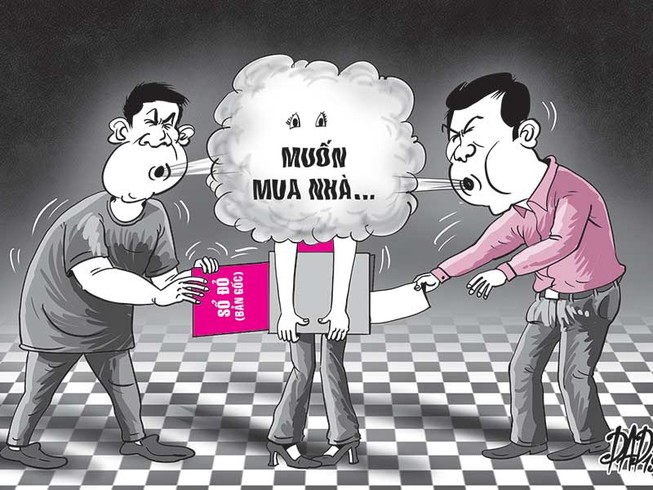 Tráo sổ đỏ: Bất ngờ về một thủ đoạn mới