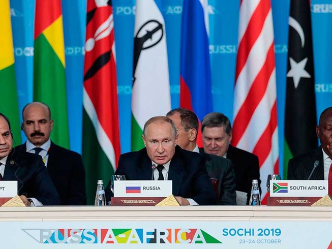Châu Phi: Mục tiêu chinh phục tiếp theo của ông Putin