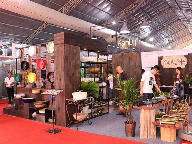 Nội thất, vật liệu độc lạ ở Vietbuild 2019 TP.HCM