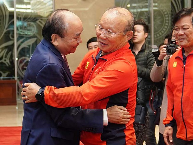 Thủ tướng chúc mừng chiến thắng của bóng đá Việt Nam