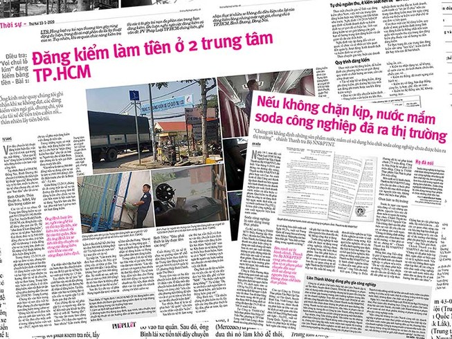 Nhận tiền chung chi đăng kiểm là tội ác
