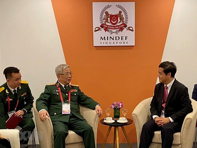 Việt Nam-Singapore tham vấn hoạt động quân sự-quốc phòng ASEAN