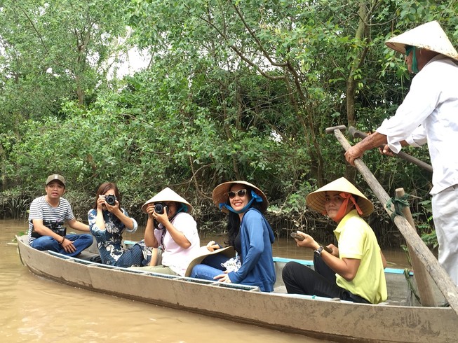 Hiện nay các tỉnh ĐBSCL đang đầu tư sản phẩm du lịch sinh thái, du lịch nông nghiệp- Ảnh: Tú Uyên