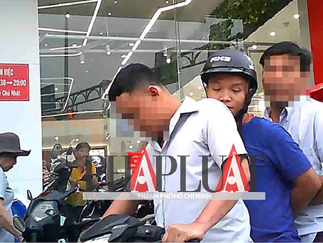 Công an trả xe cho sinh viên bị cưỡng đoạt ở Bình Thạnh